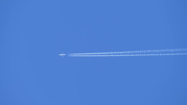istock Airplane flying in the sky 1899741726