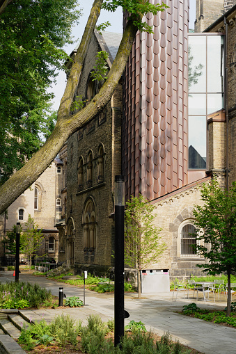 Buildings on the University of Toronto campus in downtown Toronto, Canada