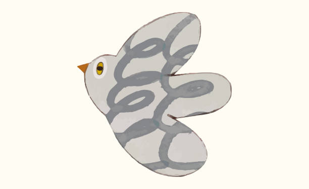 istock Bird, animal wildlife watercolor vector. illustration 1899978591