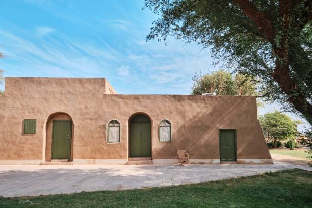 House of archaeologist Howard Carter, discoverer of Tutankhamun in valley of kings, Luxor, Egypt Luxor, Egypt - December 26 2023: House of archaeologist Howard Carter, discoverer of Tutankhamun in valley of kings howard carter stock pictures, royalty-free photos & images