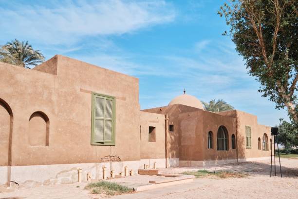 House of archaeologist Howard Carter, discoverer of Tutankhamun in valley of kings, Luxor, Egypt Luxor, Egypt - December 26 2023: House of archaeologist Howard Carter, discoverer of Tutankhamun in valley of kings howard carter stock pictures, royalty-free photos & images