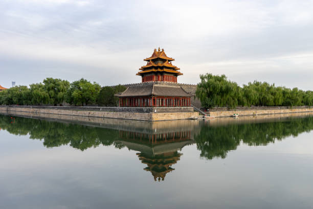 istock Red tower of the forbidden city 1900158930
