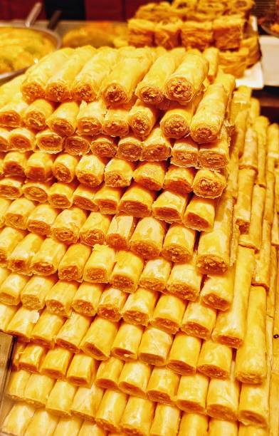istock Turkish sweet, sweet shop 1900172255