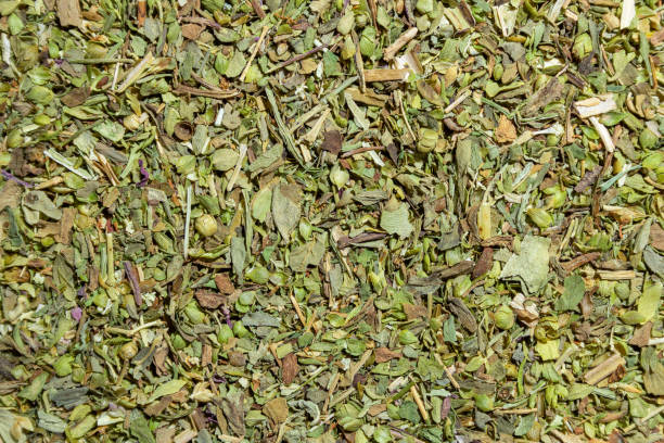 istock Dry Aromatic Herbs and Flavorful Spices Mix 1900316988