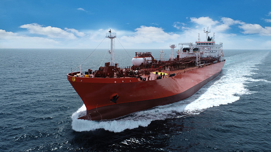 Gas Carrier sea trial