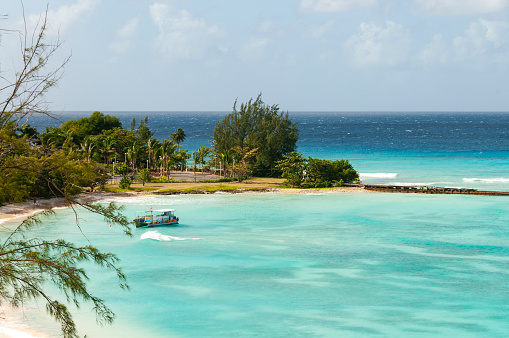 A beautiful beach scene in Barbados
