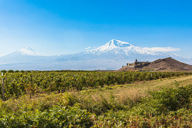 istock Khor Virap with Mount Ararat in background. 1900424064