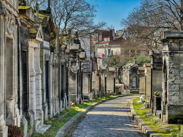 istock Path In The Pere Lachaise Cemetery 1900717513