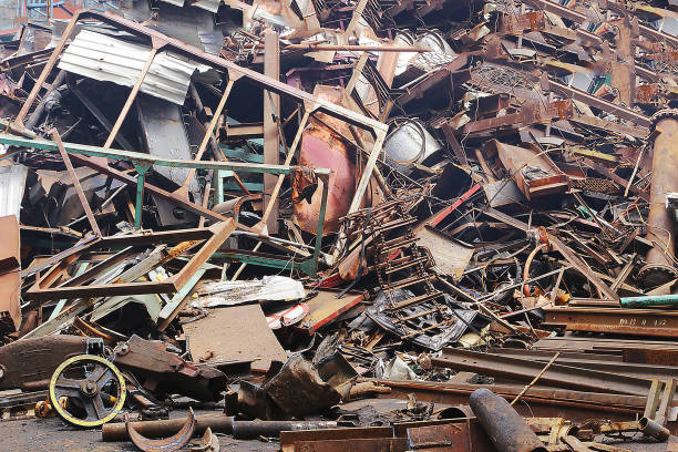 istock A pile of various metal waste close-up. 1900738266