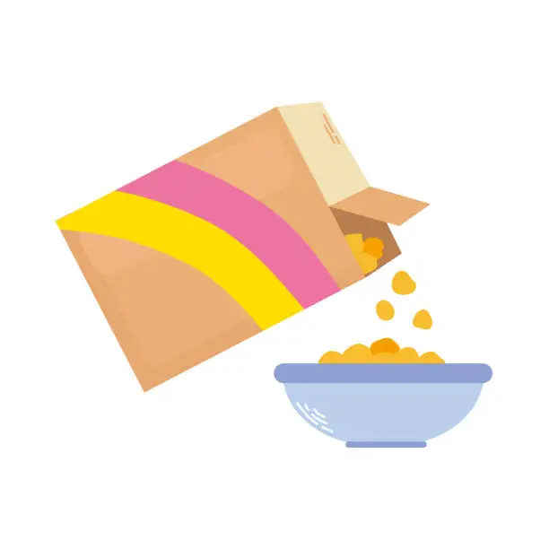Vector illustration of Cereal icon clipart avatar logotype isolated vector illustration