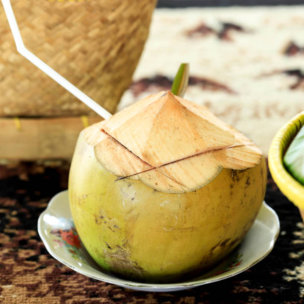 istock Young Coconut Ice or Young Coconut 1900824746