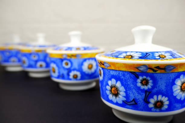 istock Traditional ceramic pots together isolated close-up view selective focus 1901211977