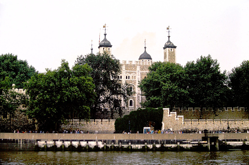 London, on old slide film, in 1970