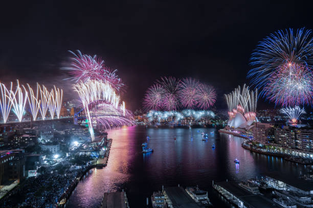 istock 2024 NYE Fireworks Celebration - Sydney, Australia 1901493522