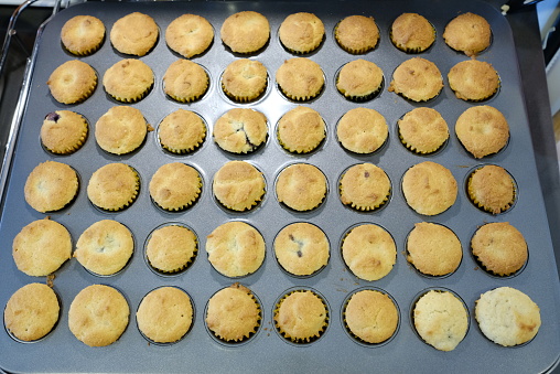 Homemade muffins handmade at home