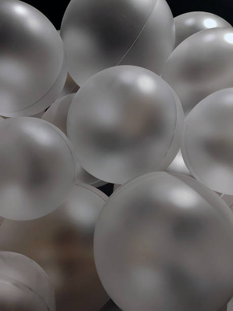 istock Scene with geometrical forms for showcase or cosmetic product presentation, in white pastel colors 1901571520