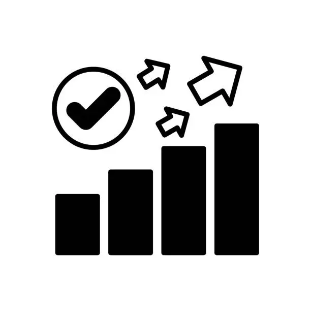 Vector illustration of Improvement icon in vector. Logotype