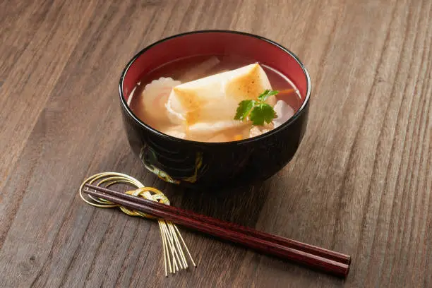 Image of traditional Japanese New Year dishes