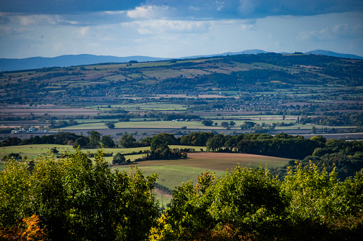 Broadway country park Worcestershire England UK. It is a sunny summers day.