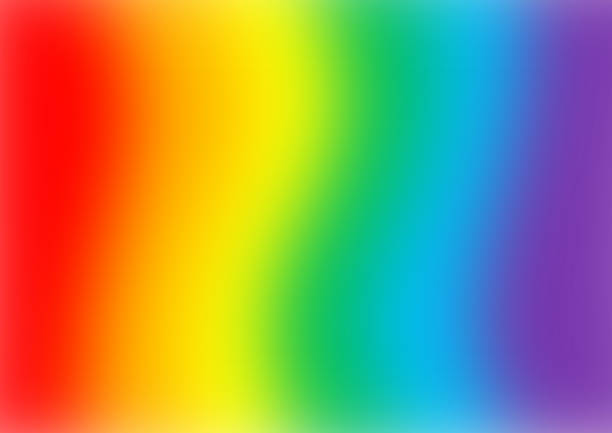 istock Colorful rainbow gradient blurred background, LGBTQIA  transgender symbol background vector illustration. Rainbow gradient background 1901984950