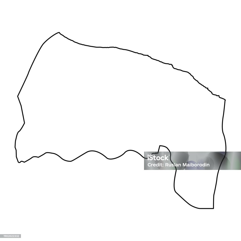 Sirte Sirte District Map Administrative Division Of Libya Vector Illustration ...