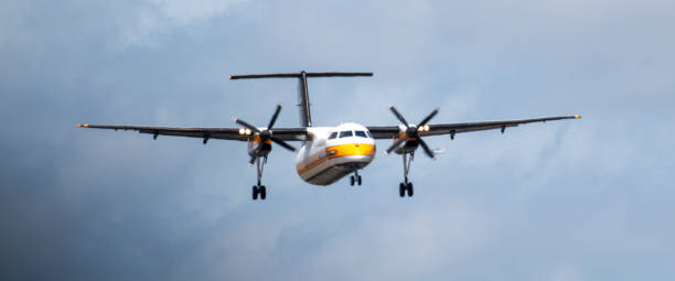 istock A Plane Flying in the Sky with Landing Gear Down 1902040534