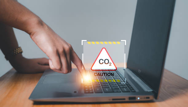 istock Reduce CO2 emission concept.Sustainable development and green business based on renewable energy. 1902054582