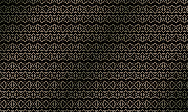 istock seamless vintage art deco gold metal grid vector background 1902113569