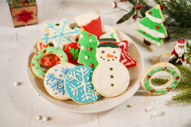 istock Kids decorated christmas sugar cookies 1902234846