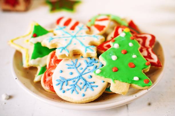 istock Kids decorated christmas sugar cookies 1902234860