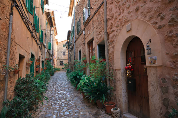 istock Valldemossa, a Spanish town hidden in the mountains. 1902344210
