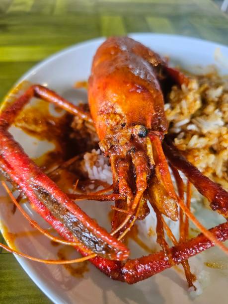 istock a delicious fried tiger prawn 1902366663