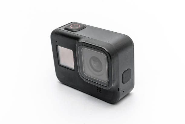 istock Action Camera on White Background: High-Quality Stock Visuals for Adventure Enthusiasts and Sports Activities 1902389980
