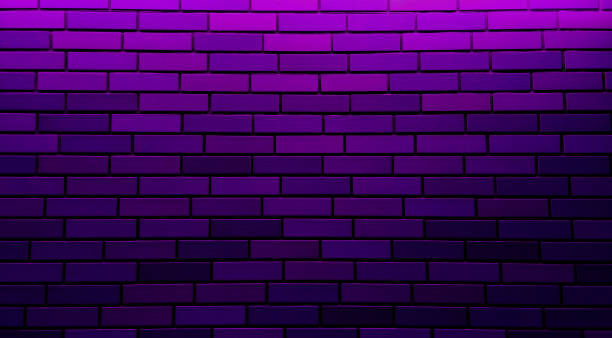 istock modern neon purple brick tile wall use as background with blank space for design. abstract violet ceramic tile background. futuristic tiles background to decorated art works. 1902457668