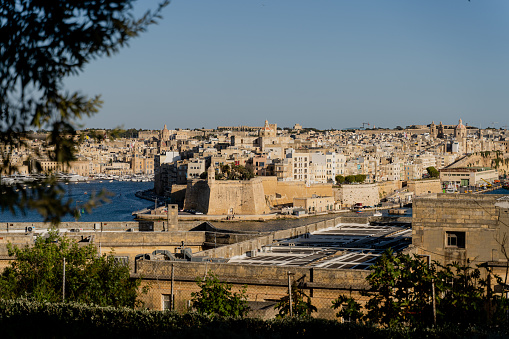 Architecture. Old City. Malta. Overall plan.