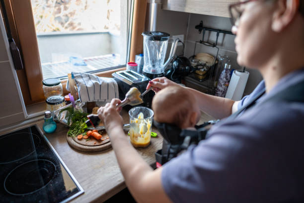istock Preparing food for a baby 1902538149