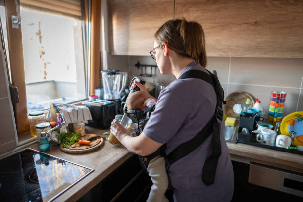 istock Preparing food for a baby 1902538659