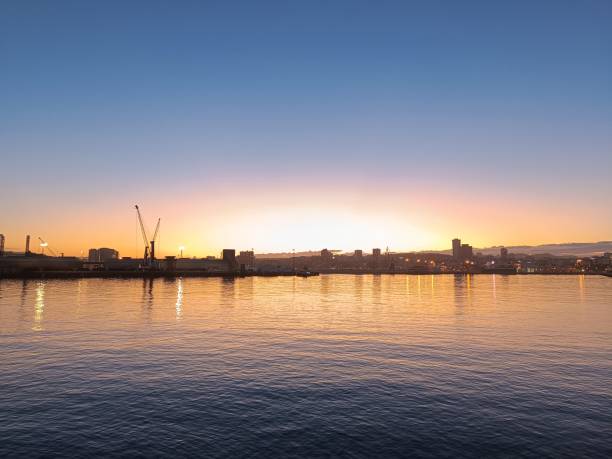 istock Sunset at the pier in 1902610887