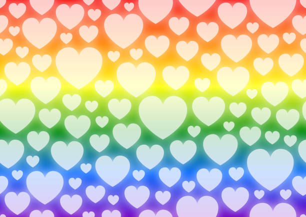 illustrazioni stock, clip art, cartoni animati e icone di tendenza di lgbtq+ sfondo bandiera arcobaleno multicolore - symbols of peace flag gay pride flag banner
