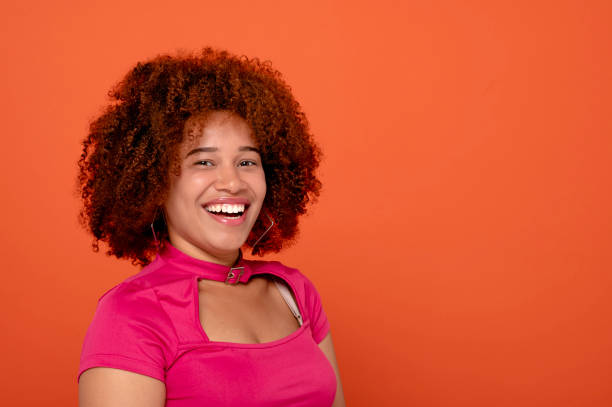 Young woman smiling