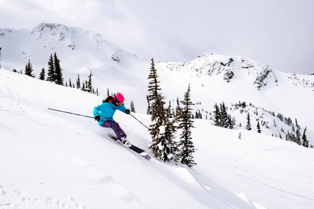 istock Spring powder skiing at Whistler 1902694778