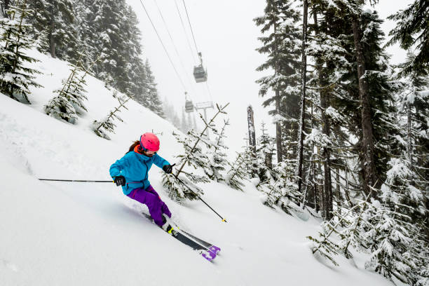 istock Spring powder skiing at Whistler 1902695294