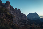 Majestic mountain landscapes on the Italian Dolomites