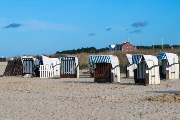 istock Coastal huts for rest and shelter 1902881978