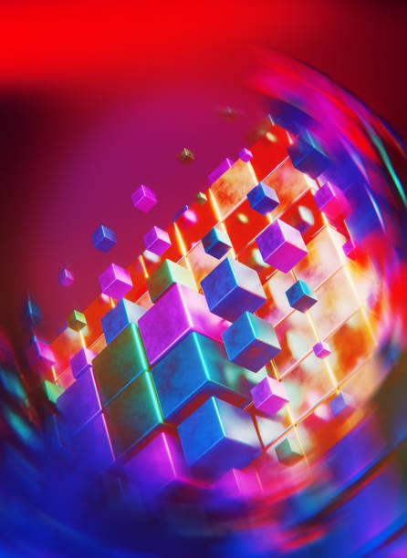 istock Many colorful boxes in a dynamic dance of light and geometry 1902967374