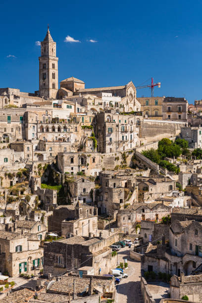 istock Sassi di Matera and Matera Cathedral in Matera, Italy 1903035732