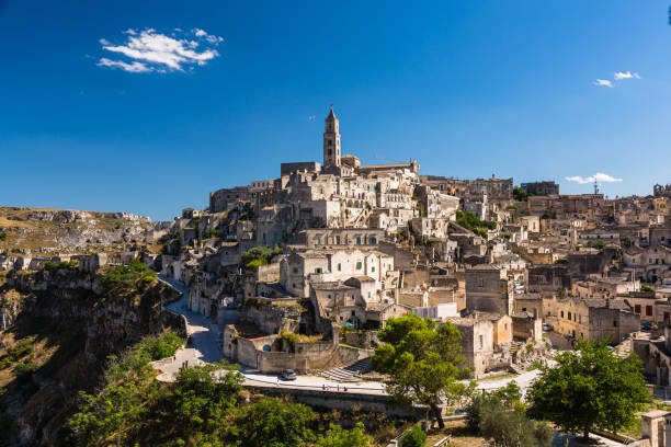 istock Sassi di Matera and Matera Cathedral in Matera, Italy 1903040922