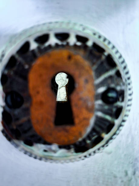 istock lock of a door with cobwebs inside 1903075852