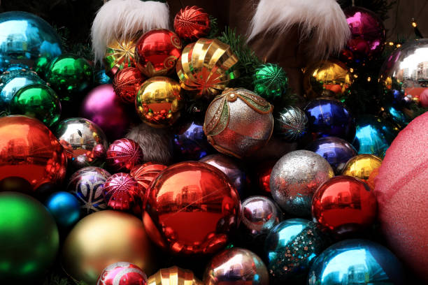 Christmas or New Year Decoration With Copy Space