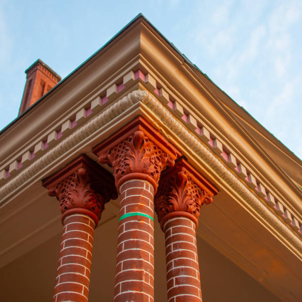 istock Beautiful Brick Columns- Howard County, Indiana 1903098866